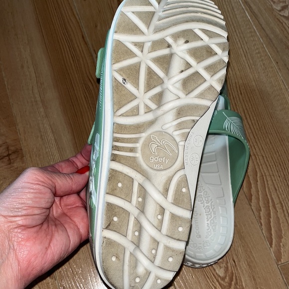 GDefy Gravity Verso Cloud Therapeutic Slides Sandals Women 11 Men 9 - Picture 4 of 6